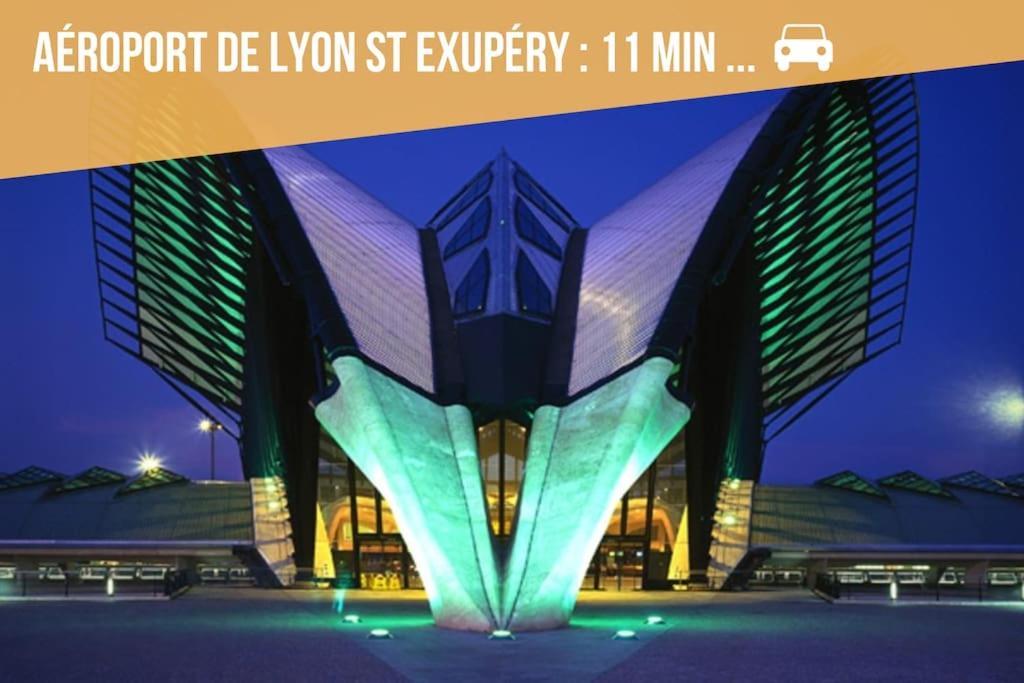 Comfort And Tranquility Near Lyon And Groupama Stadium, 4 Personnes Meyzieu Ngoại thất bức ảnh